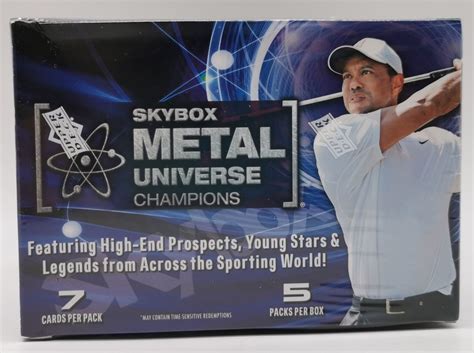 2023 skybox metal universe champions hobby box|metal universe championships 2023.